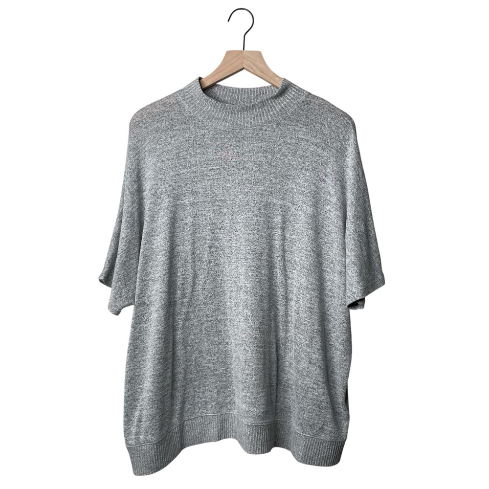 Gap Short Sleeve Women’s Mock Neck Blouse Top